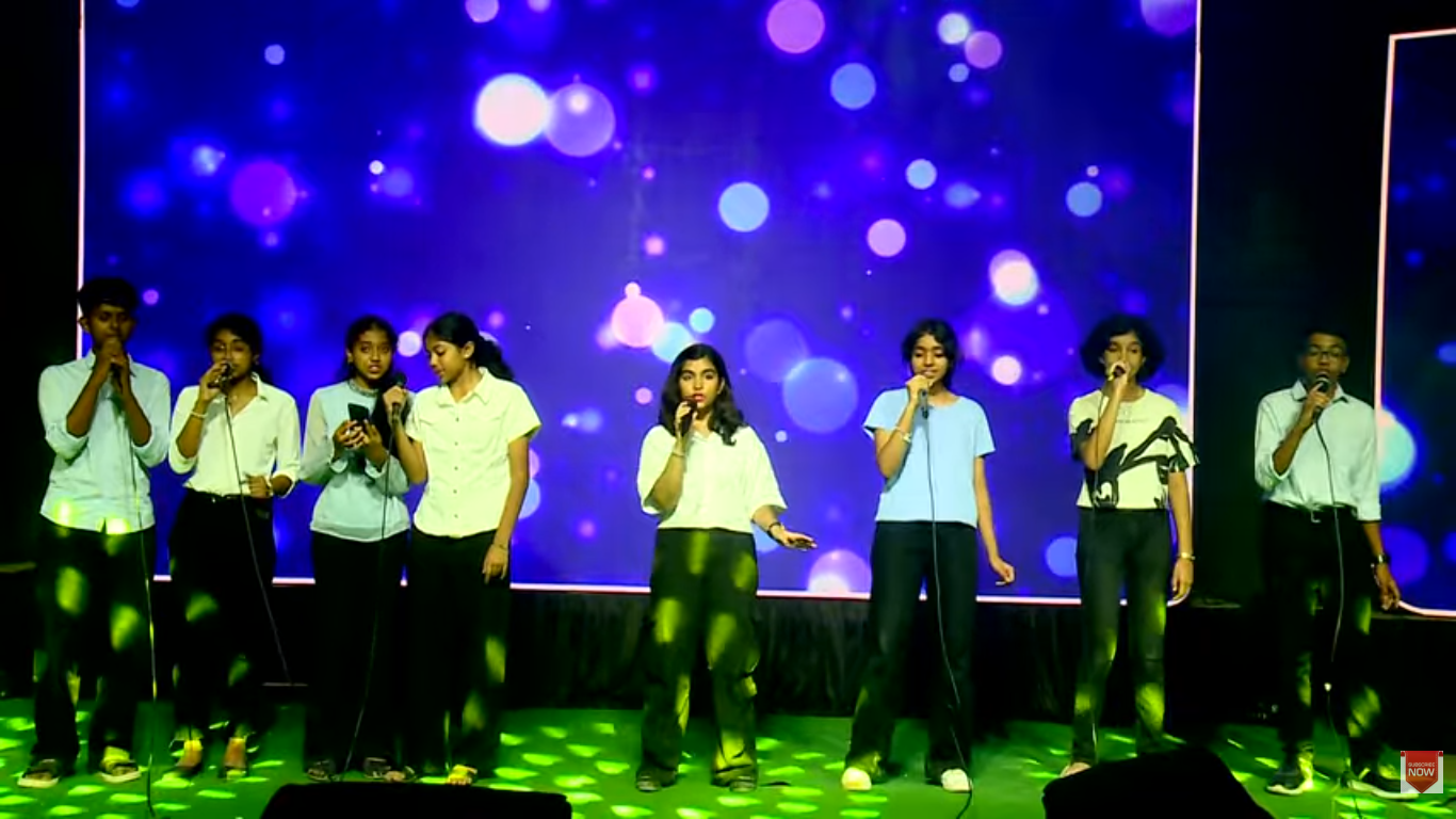 OLS Church Feast 2025 - Catechism students' performance